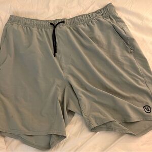Vuori Men's Light Green Athletic Shorts